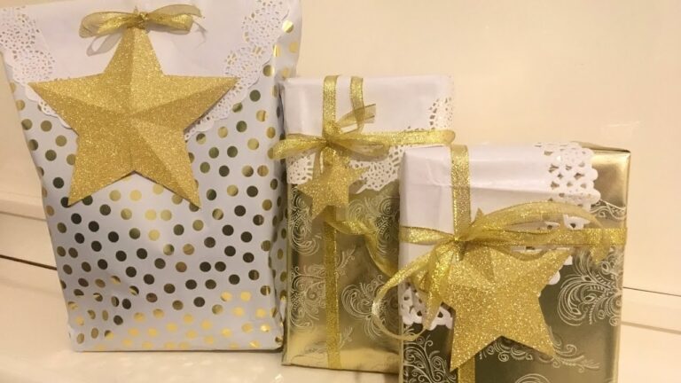 Secretos para crear paquetes de regalo bonitos y únicos