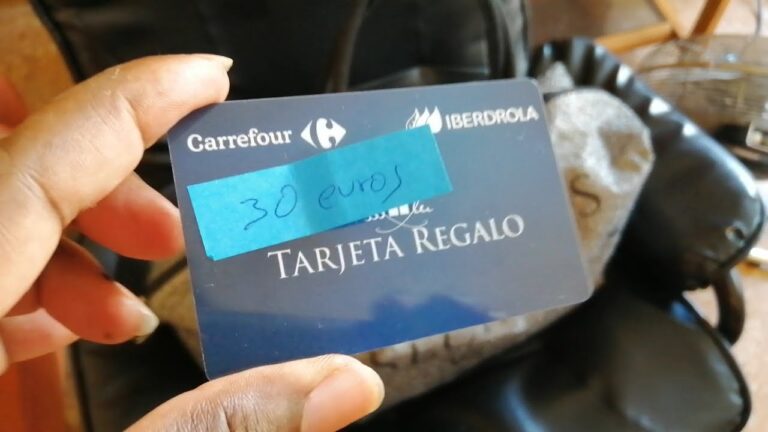 Tarjeta regalo Carrefour: ¿Iberdrola? Opiniones sorprendentes